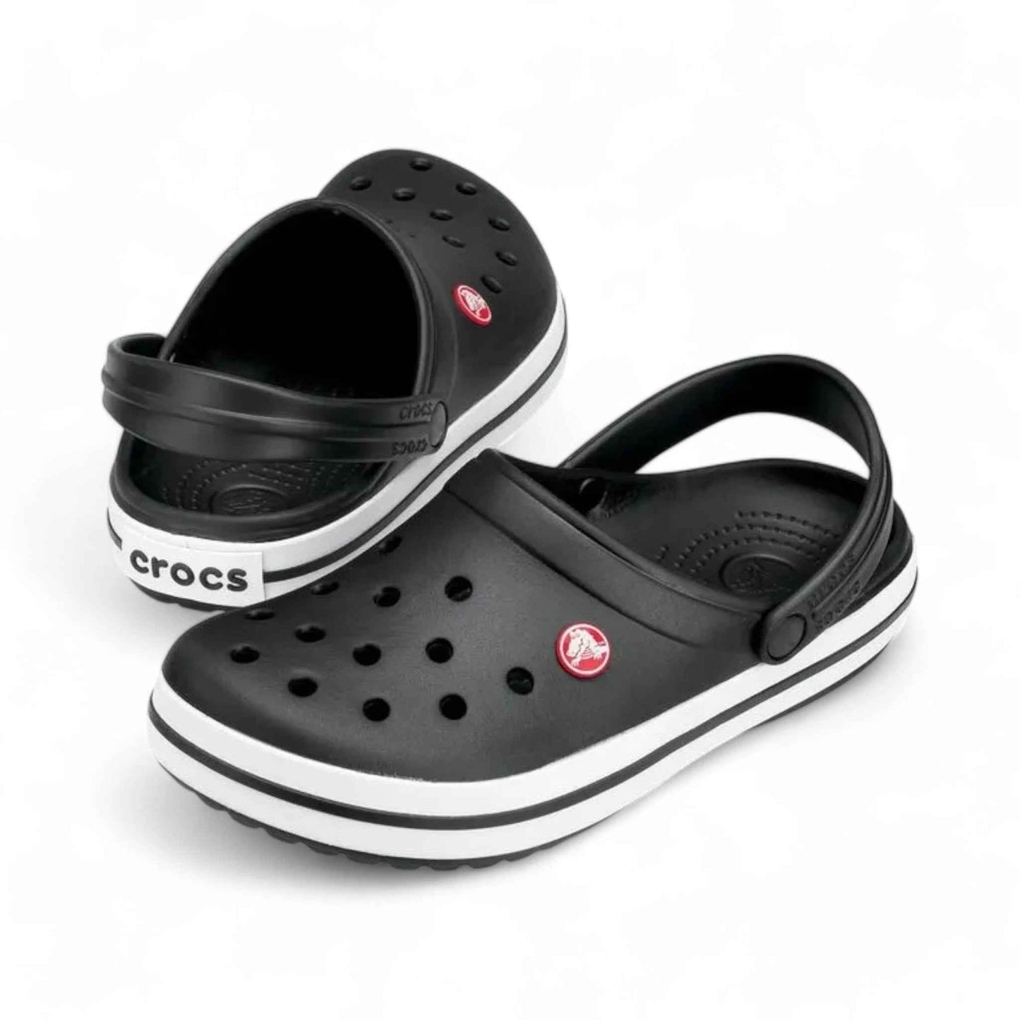 Classic Slip-On Slippers with Contrast Band Design